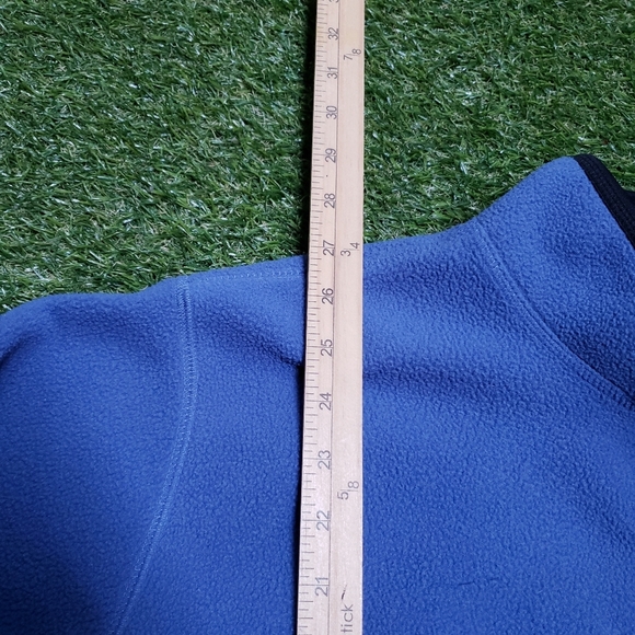 Vintage Disney Sweater Womens Small Gray Pooh Fleeece Pullover 1/4 Zip H1 - Picture 6 of 8